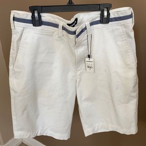 White men’s shorts